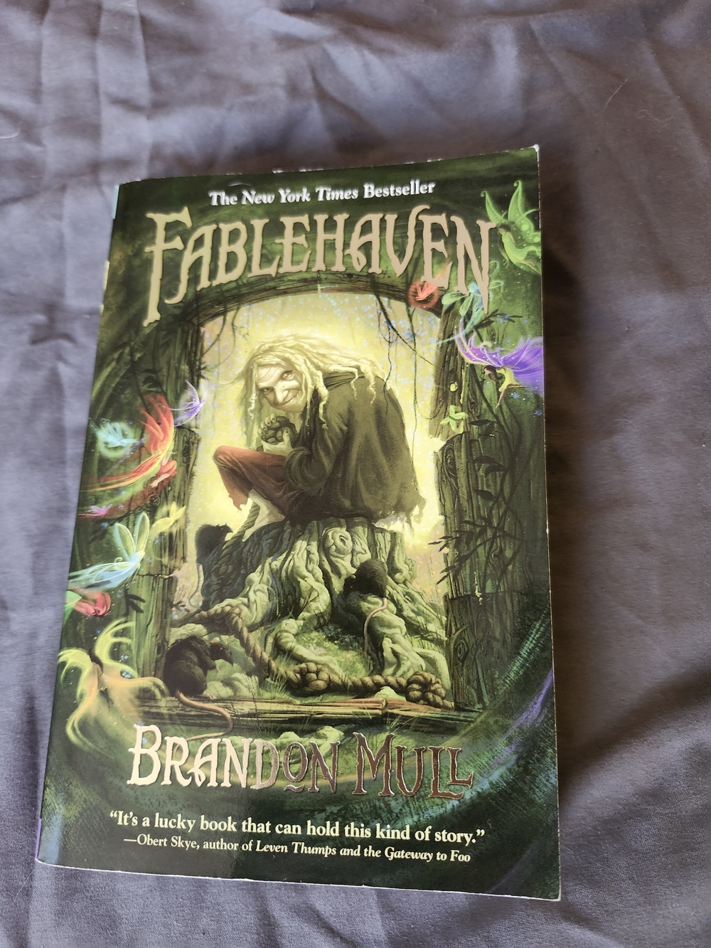 Fablehaven by Brandon Mull - Fantasy Paperback (Green Cover)
